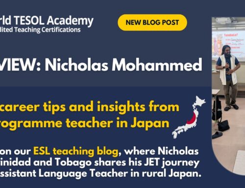 Graduate Interview: Nicholas Teaching in Japan